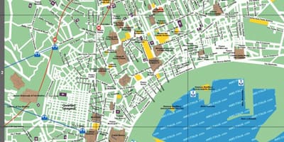 Туристичні пам'ятки Неаполь карті